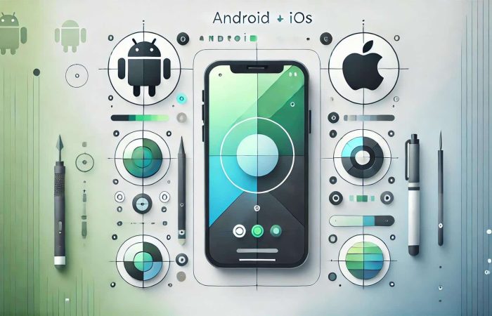 MapMetrics app updates header image featuring a minimalist design with the MapMetrics logo, Android robot, and Apple logo on a gradient background.